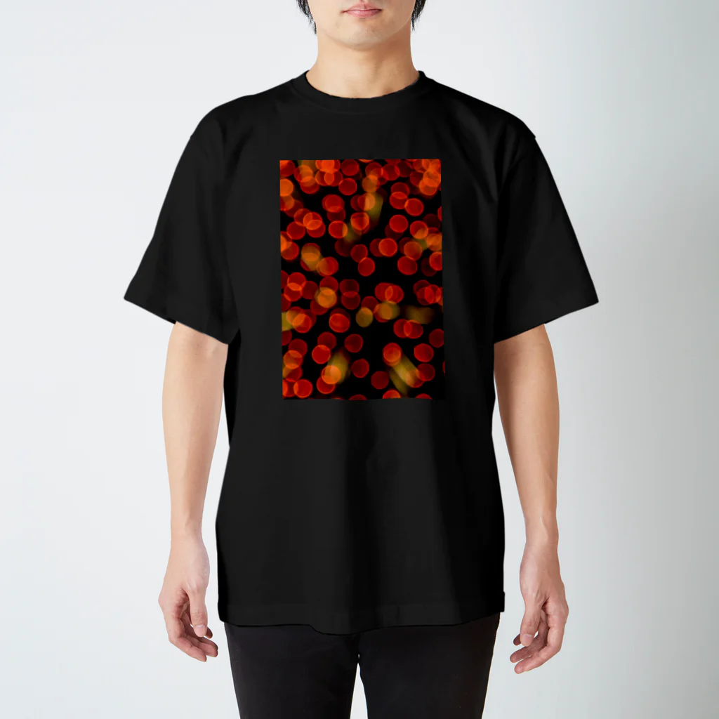 一瞬の花火のレッドボール Regular Fit T-Shirt