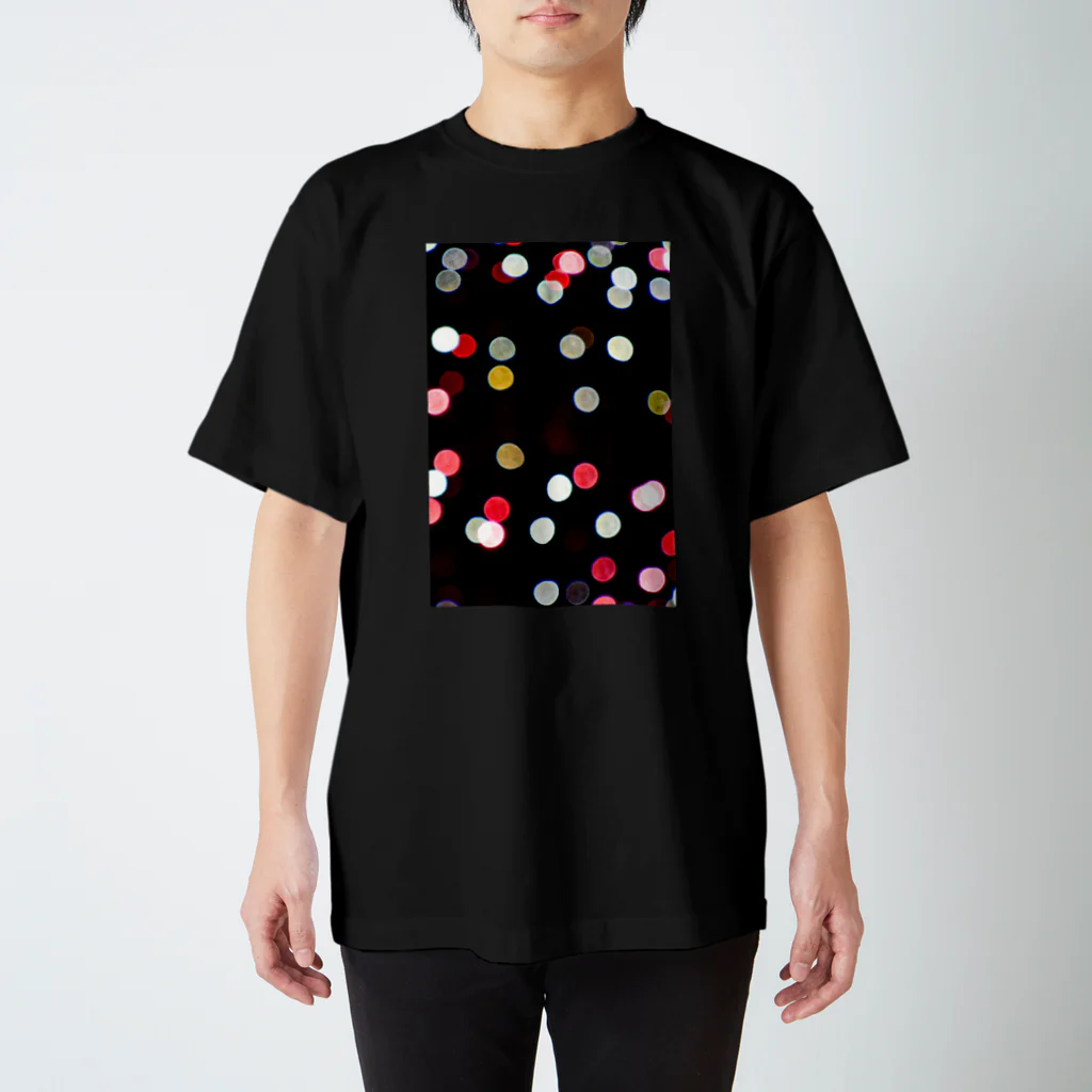 一瞬の花火の弾けた色の世界 Regular Fit T-Shirt