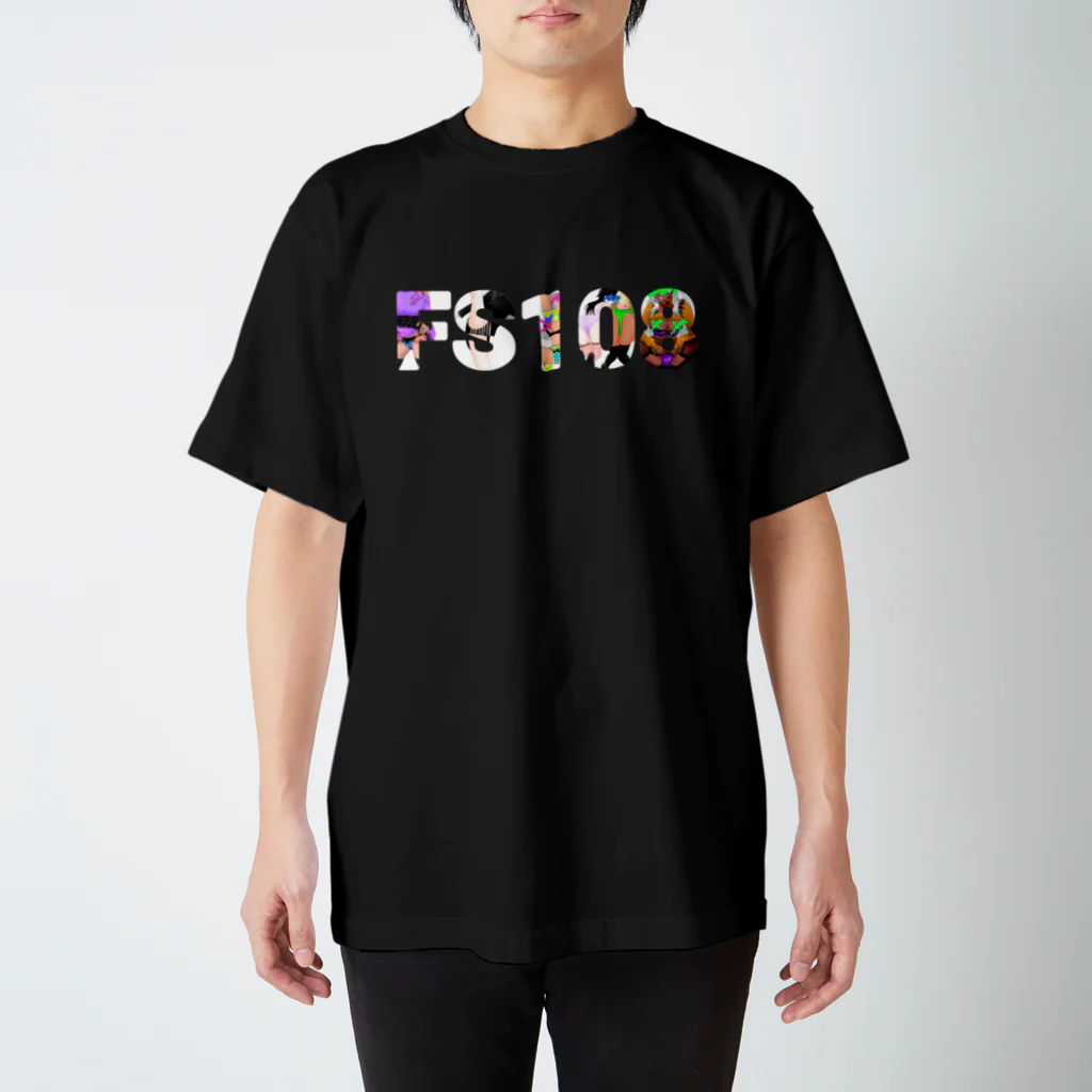 FS108(ファンタジスタ入れ歯)イラスト　絵描きのFS108 パンチラGIRLSロゴ Regular Fit T-Shirt