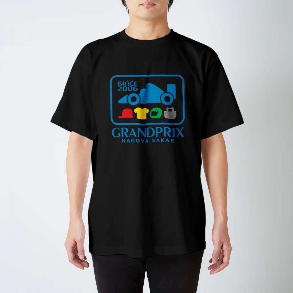 GRANDPRIX名古屋栄店のGRANDPRIX名古屋栄店 オリジナルＴシャツ（ロゴ・カラーTYPEB) スタンダードTシャツ