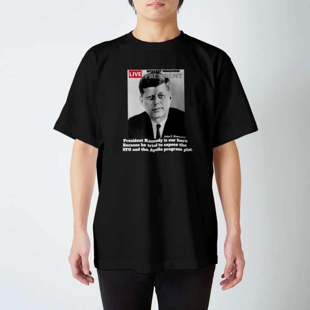 Mystery World Center（ミステリーワールドセンター）のケネディ大統領 スタンダードTシャツ