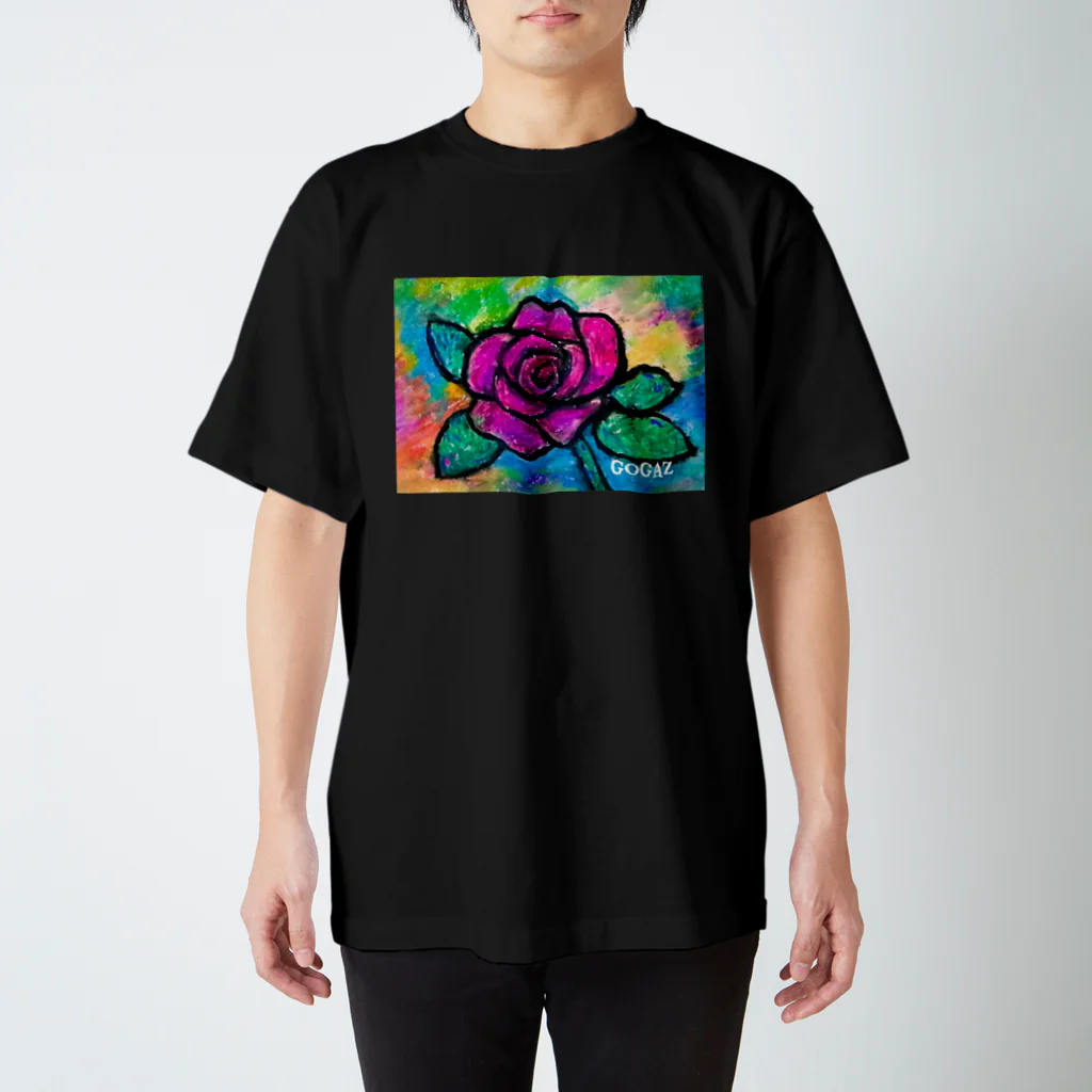 イラストレーター★GoGazのお店のGoGazの『薔薇』 Regular Fit T-Shirt