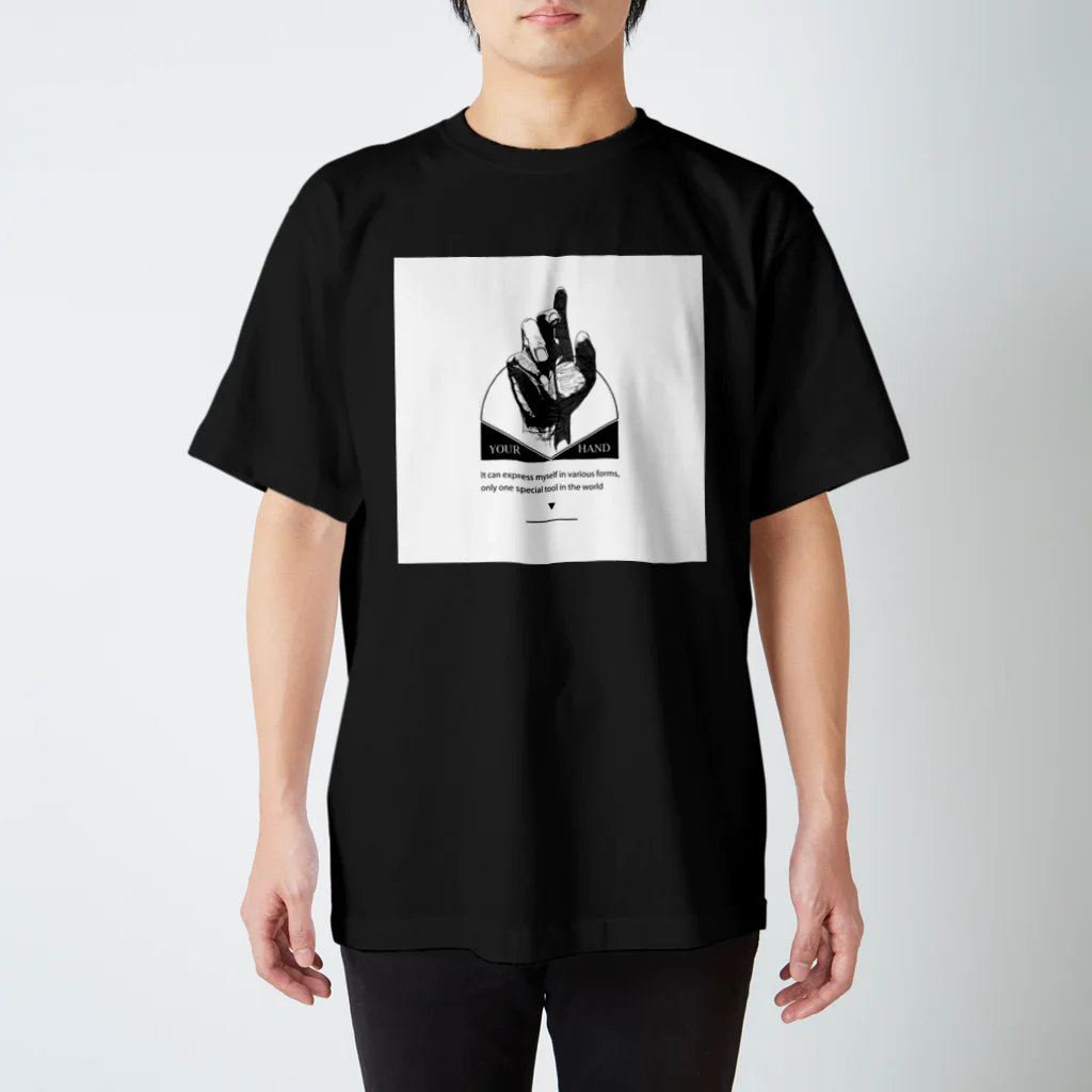 gouterのyour hand スタンダードTシャツ