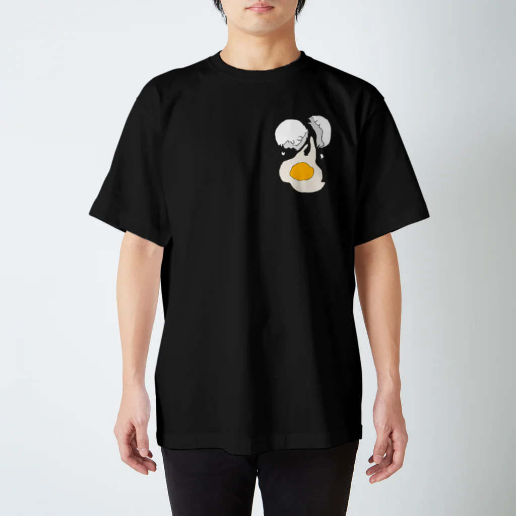 126.comの Egg broke Regular Fit T-Shirt