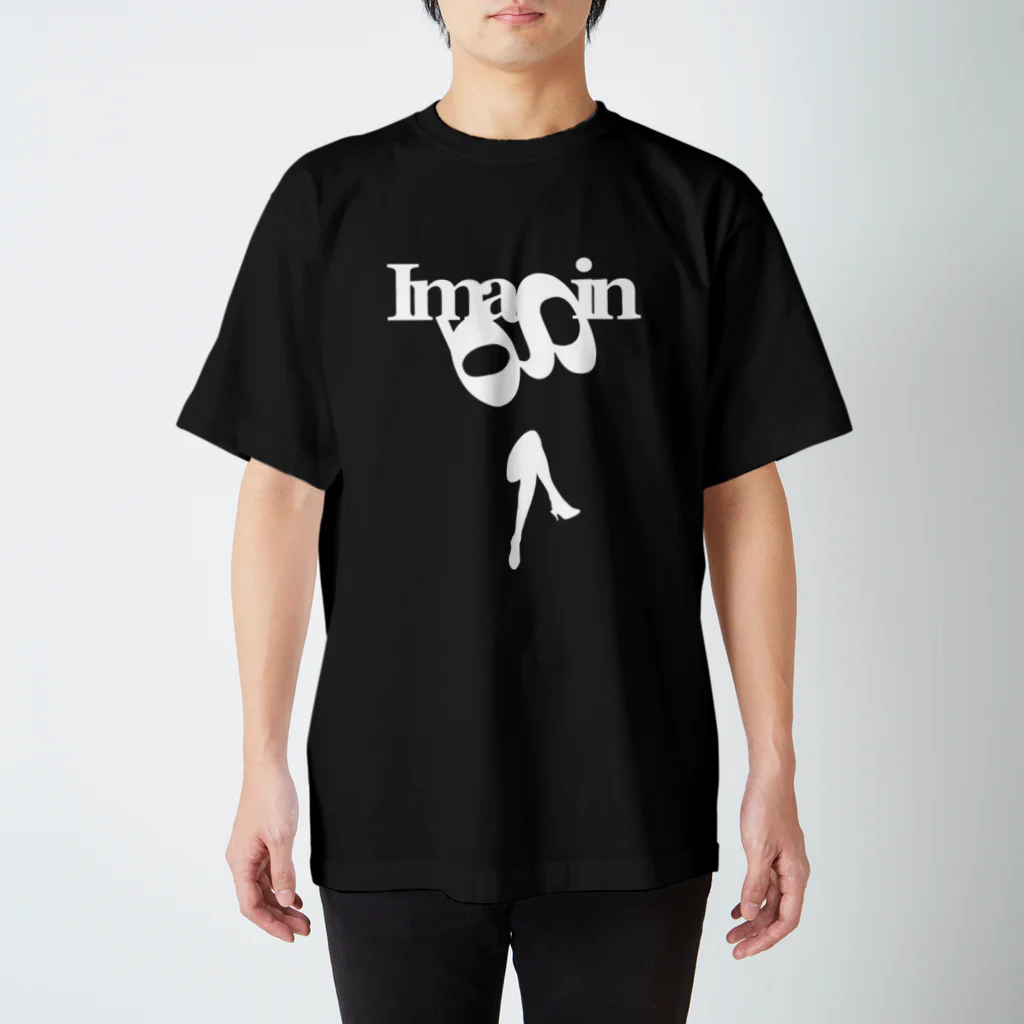 Infledge DesignのIMAGIN WHT Regular Fit T-Shirt