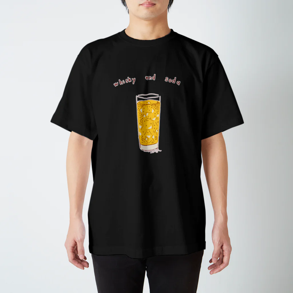 NIKORASU GOのハイボールこの夏おすすめ！「ハイボール好き専用デザイン」 スタンダードTシャツ