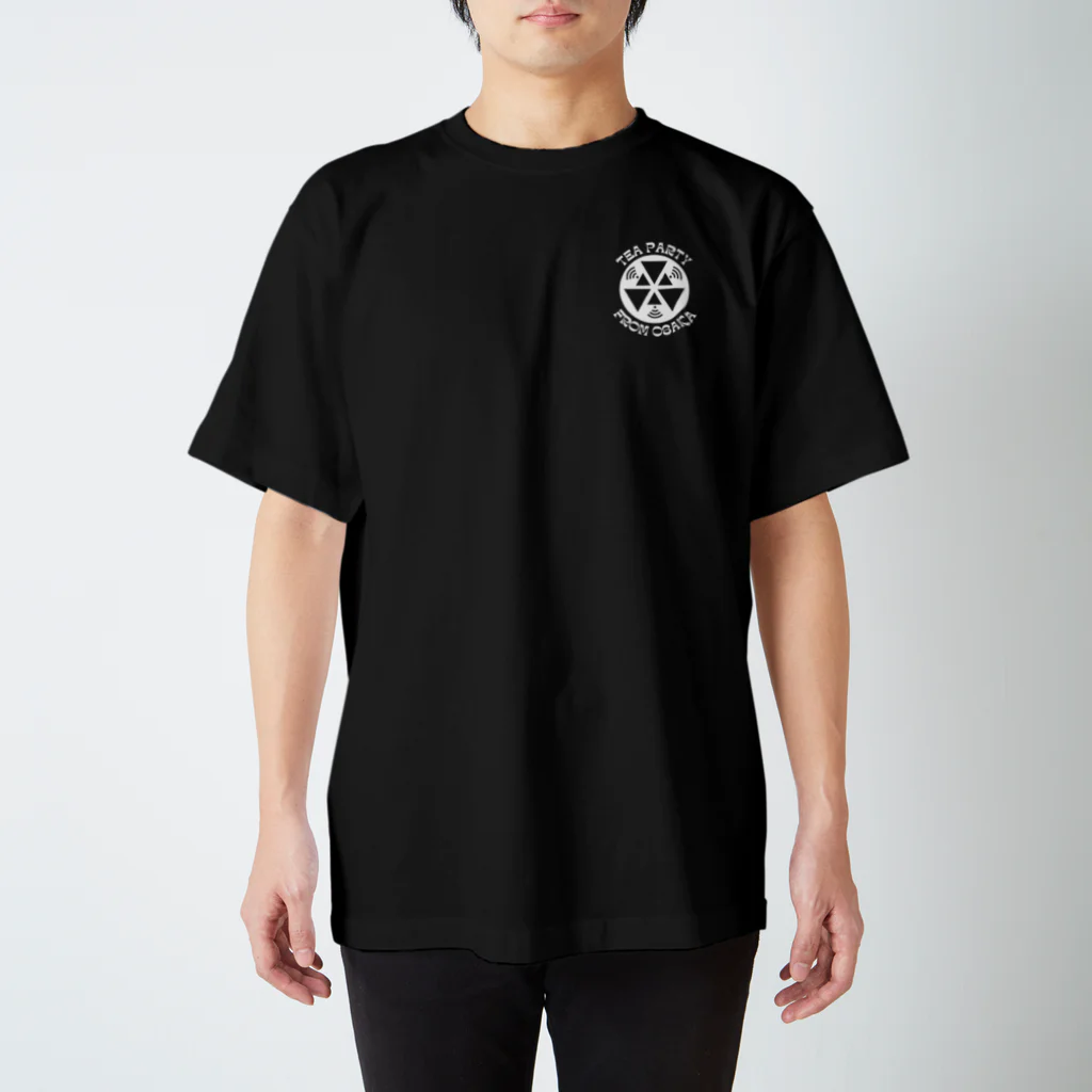 TEA PARTY Dance ShopのTEA PARTY バックプリントTシャツ Black Regular Fit T-Shirt