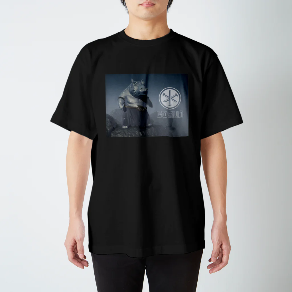 GosunSoftのGosunSoft　かば　スタンダードTシャツ Regular Fit T-Shirt