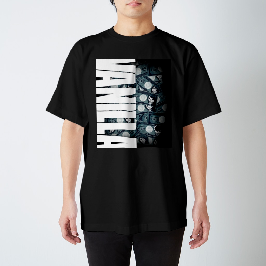 バニラde高収入ショップ［SUZURI店］のMONEY♥ROCK Regular Fit T-Shirt