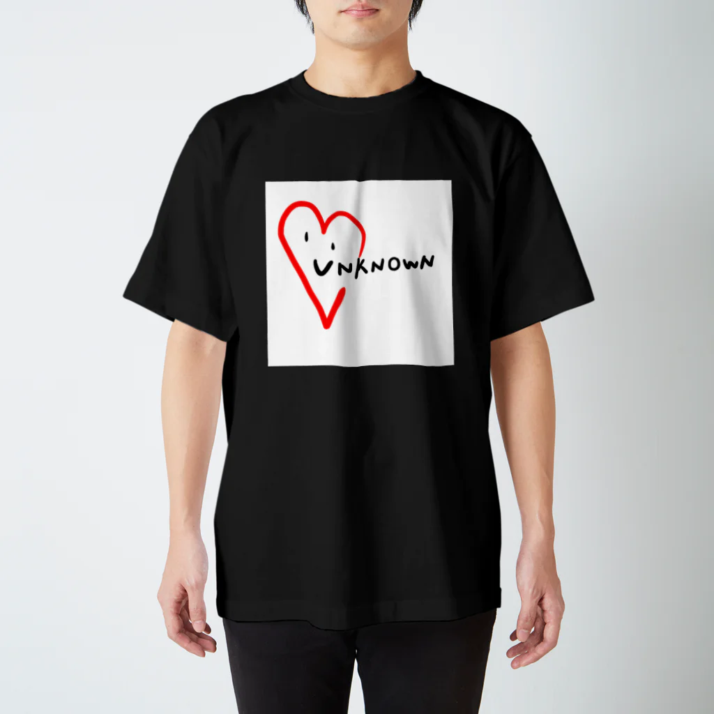 けーしょっぷのUnknown@Heart枠付き Regular Fit T-Shirt