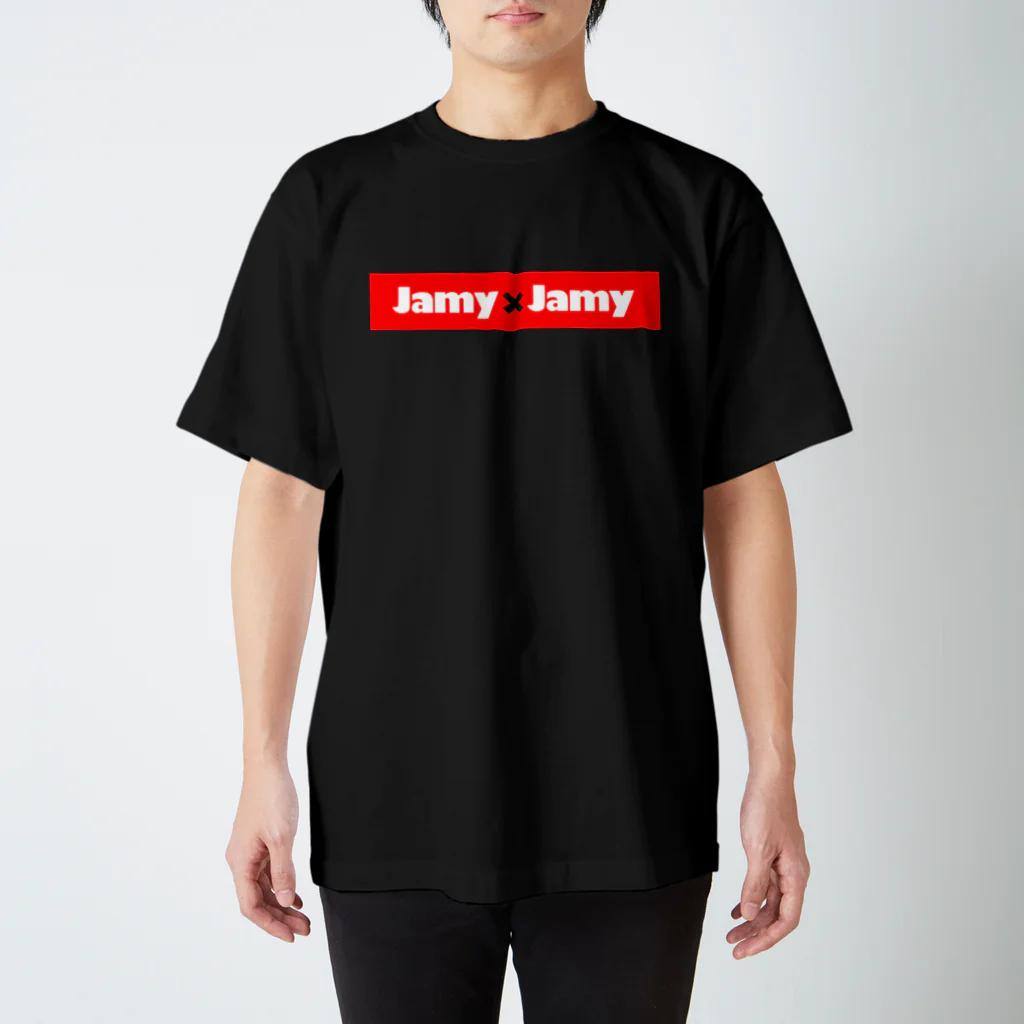 JamyJamyStudioのJamyJamyStudio公式ロゴアイテム スタンダードTシャツ