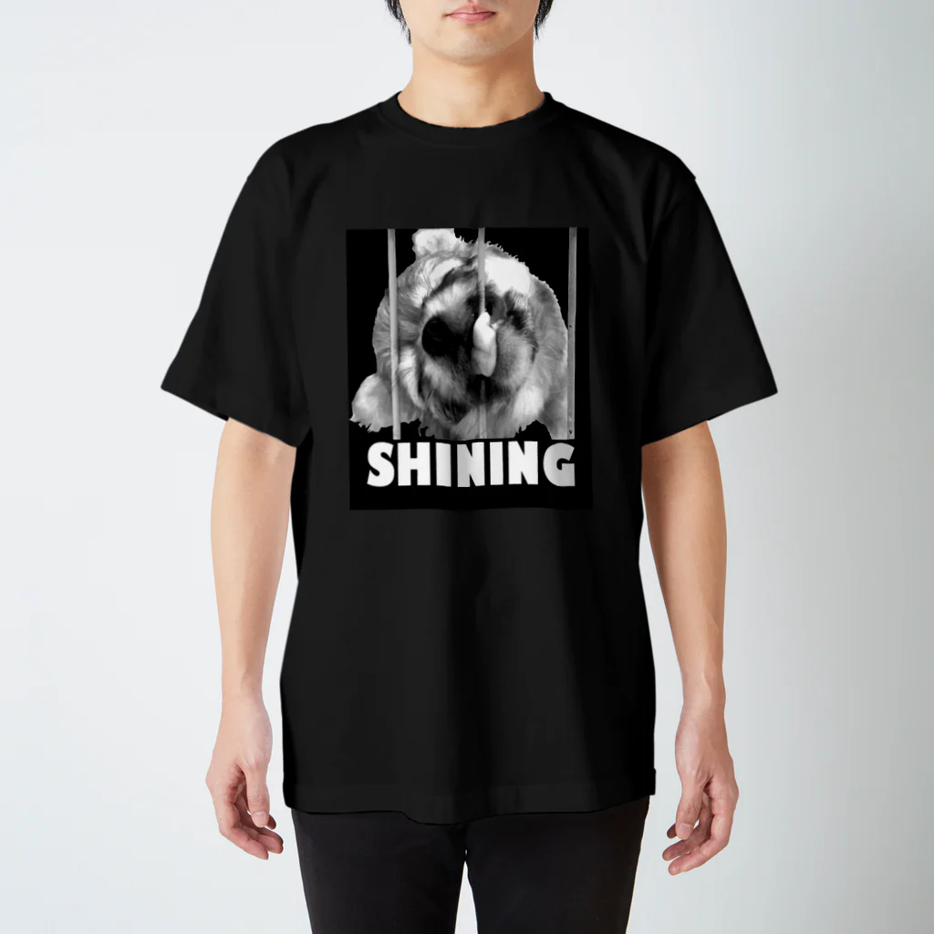 狆チワのぼんちゃんのぼんちゃんSHINING Tシャツ スタンダードTシャツ