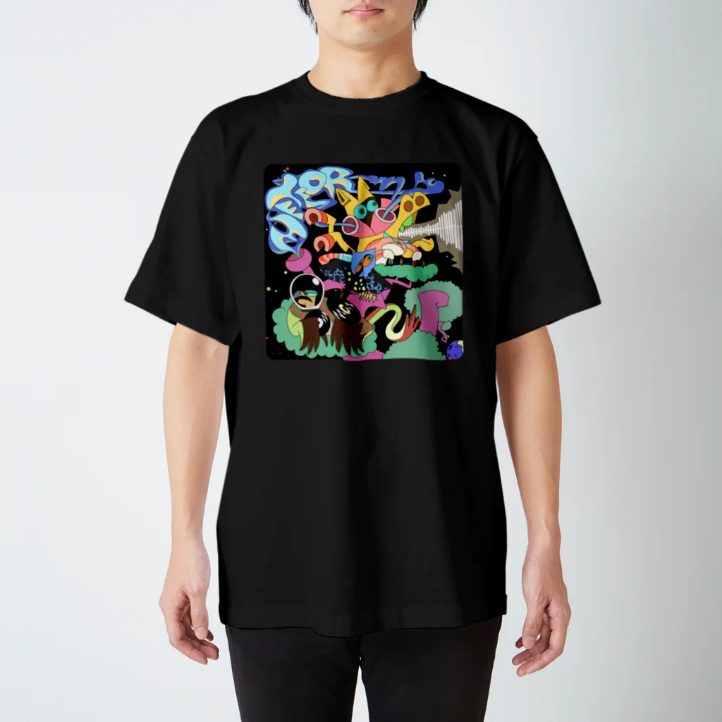 meteorfunkarattのメテオとDJニャーゴ　Tシャツ Regular Fit T-Shirt