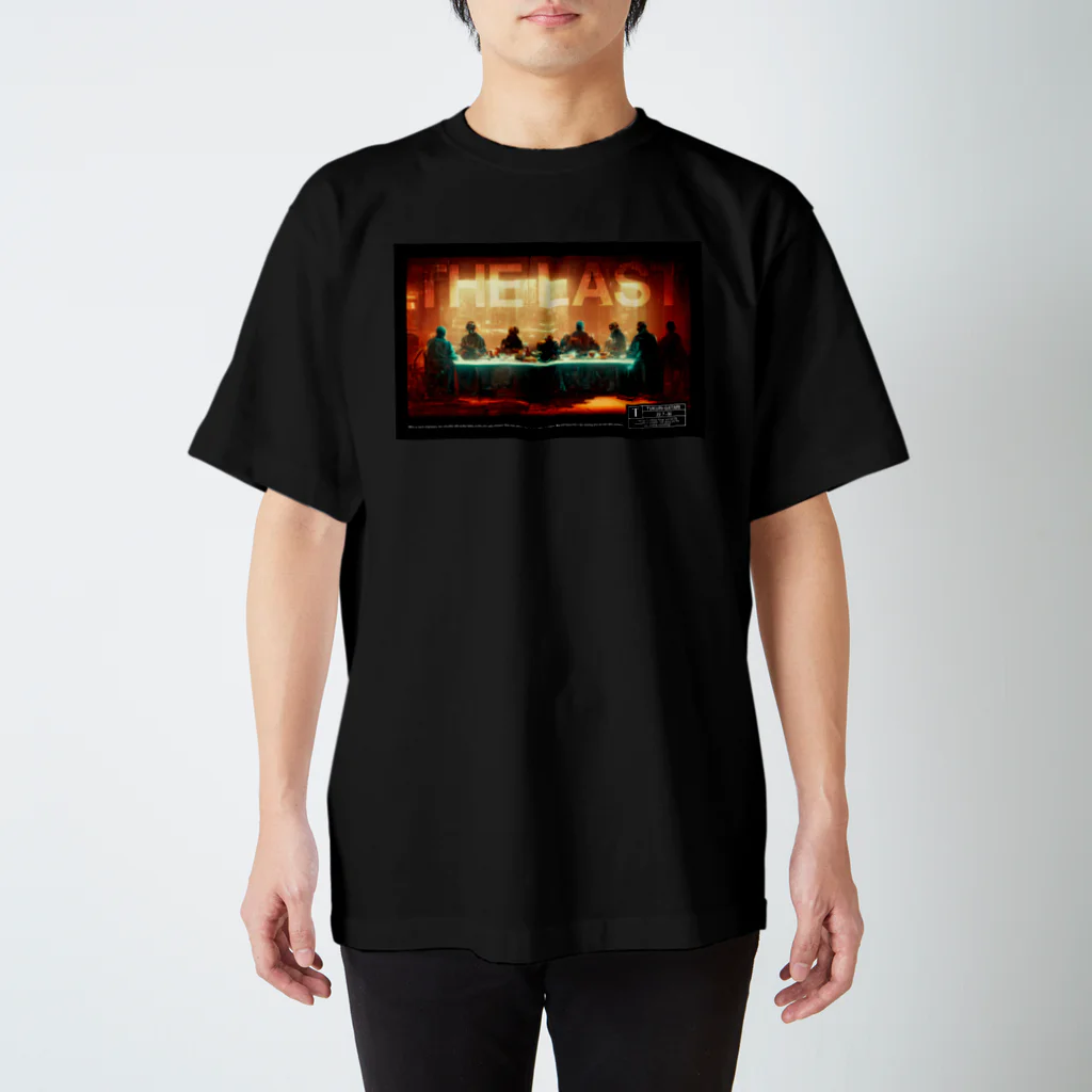 SDSのTHE LAST（サイバーパンク最後の晩餐） スタンダードTシャツ