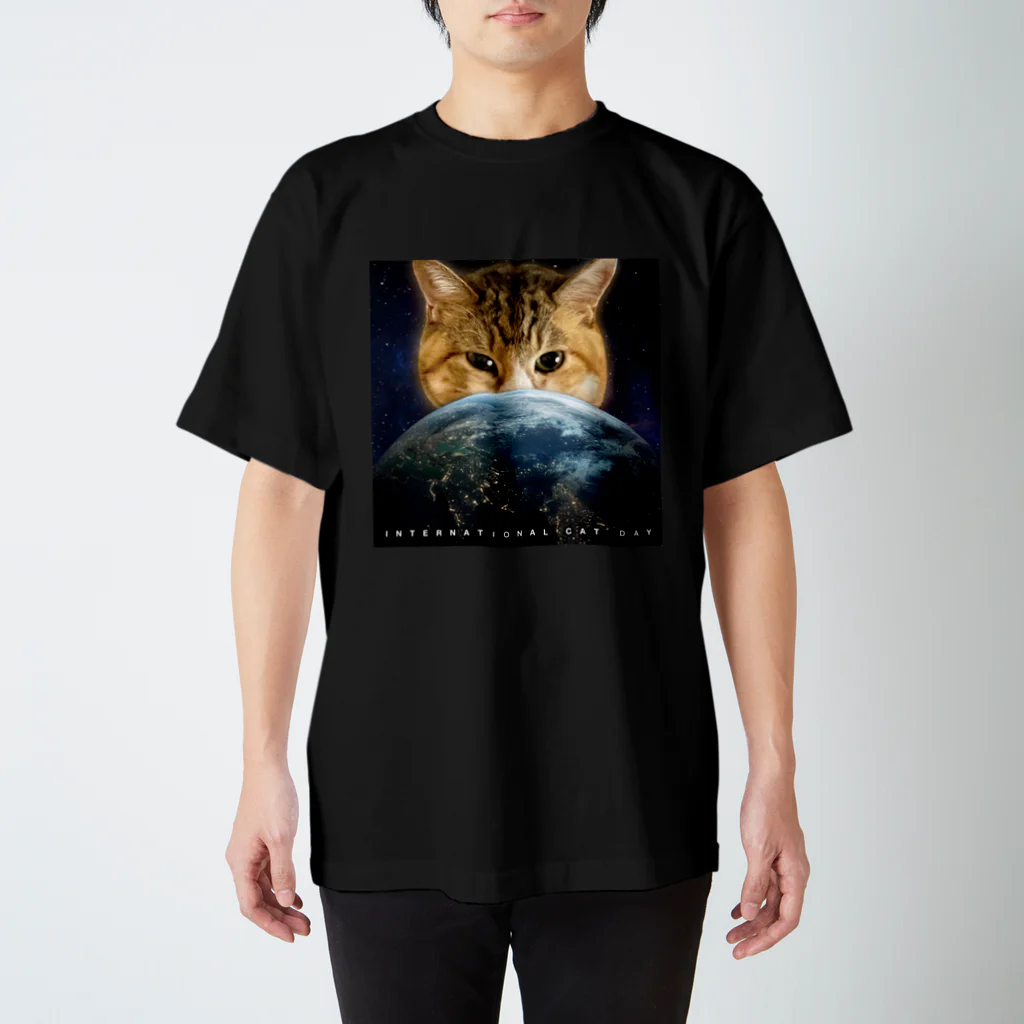 コルメルの地球ねこ【利益は全額寄付】 スタンダードTシャツ