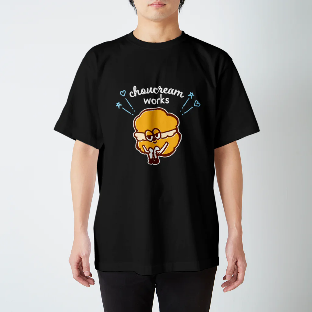 Aimiのシュークリームくん (濃いカラー向け) スタンダードTシャツ