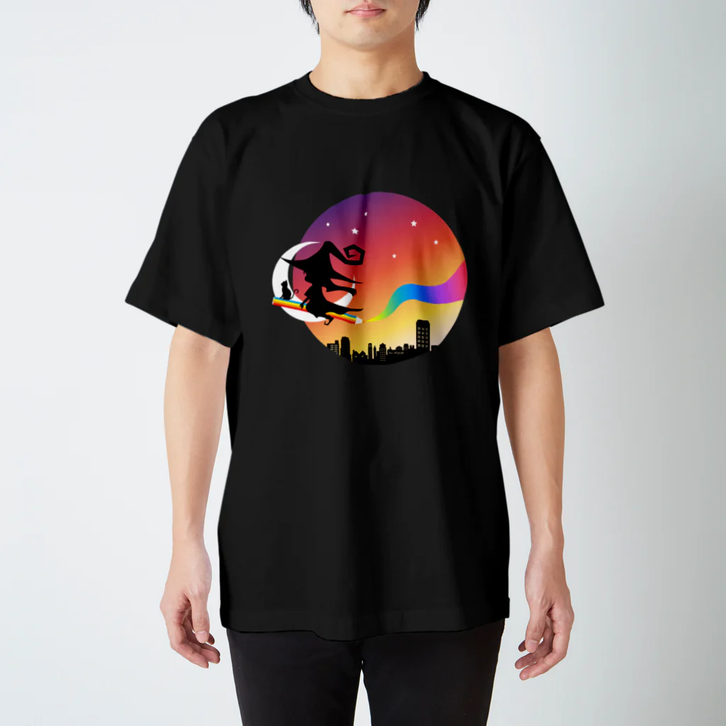 耕DESIGNの色えんぴつの魔女 Regular Fit T-Shirt