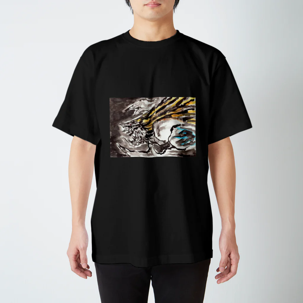 jusanryuの黒竜 スタンダードTシャツ