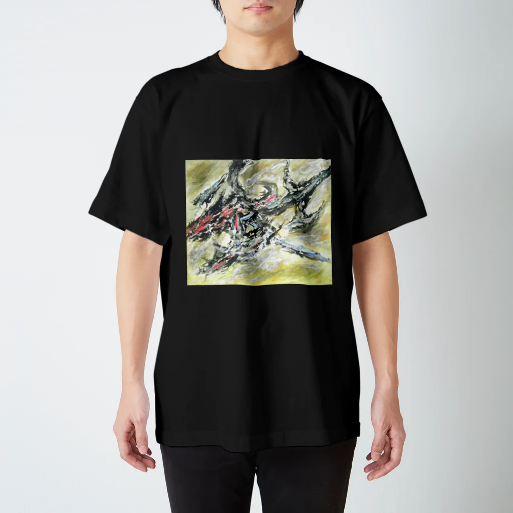 jusanryuの竜文字「武士」 スタンダードTシャツ