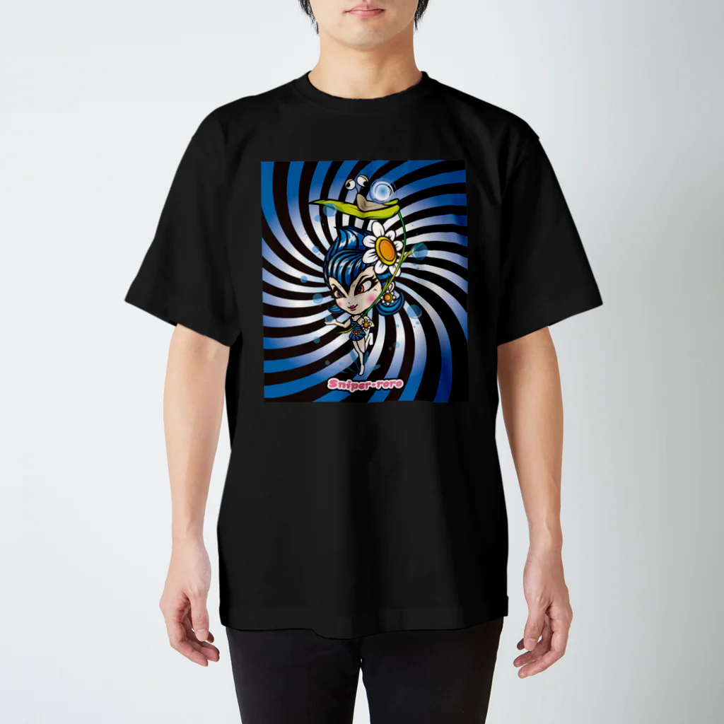 sniper-roroのかたつむり Regular Fit T-Shirt