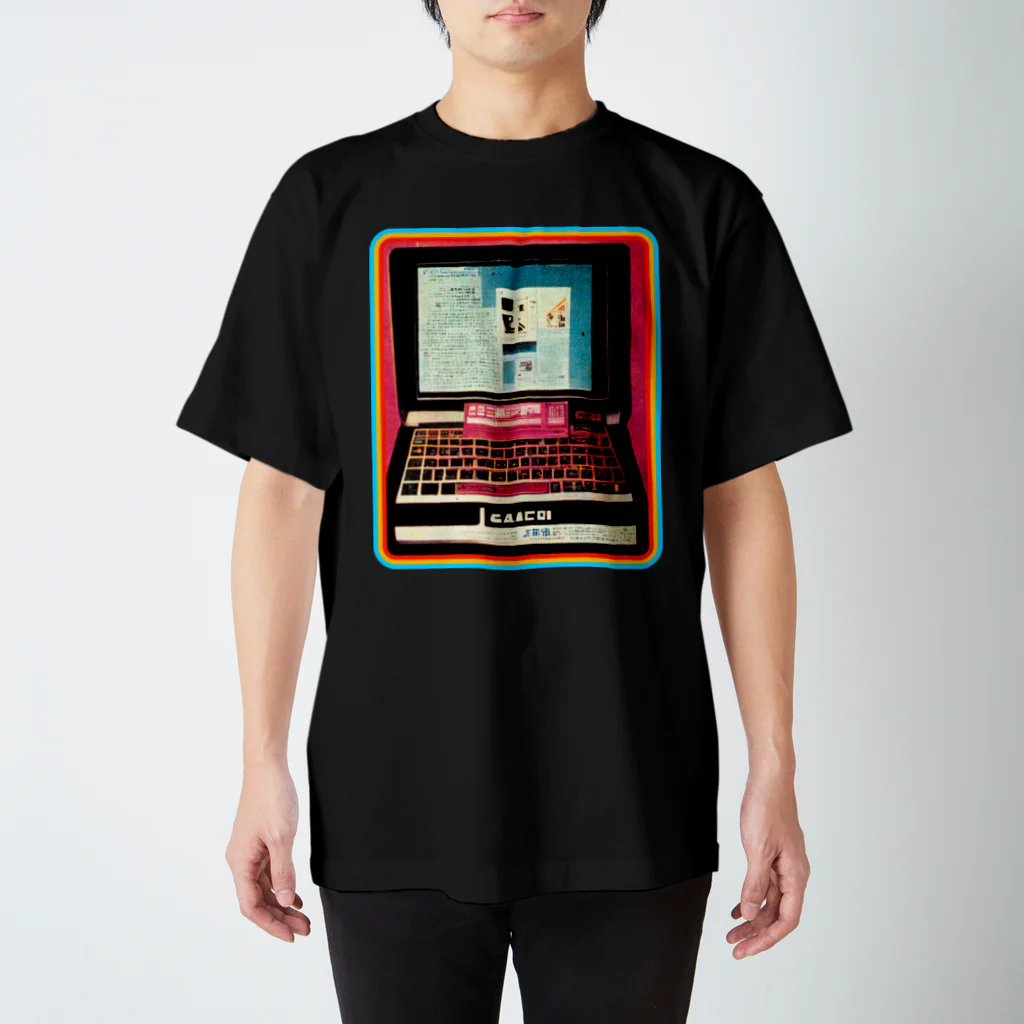 Neokiの80年代の架空PC スタンダードTシャツ