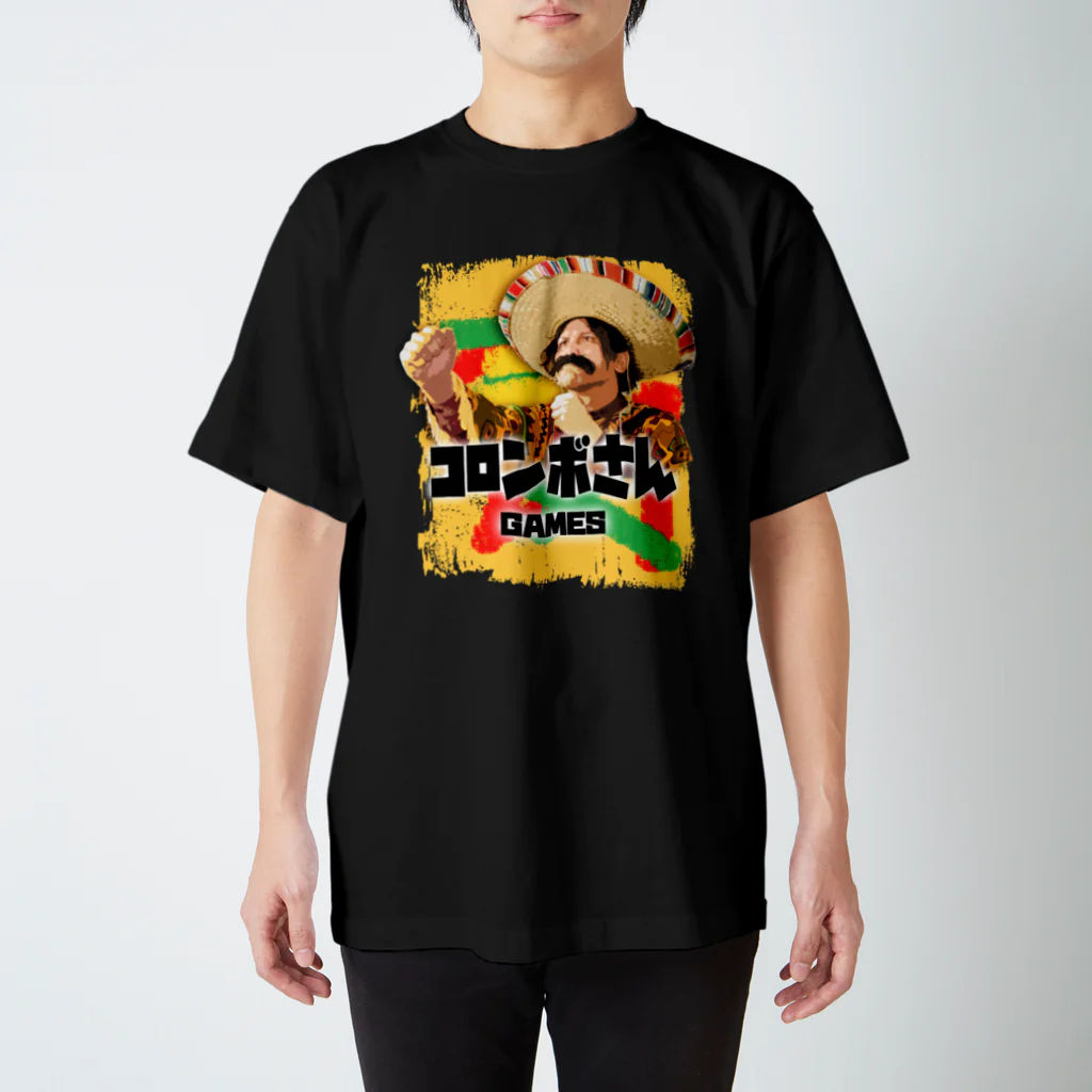 コロンボさんショップのコロンボさんデザインTシャツ③ スタンダードTシャツ