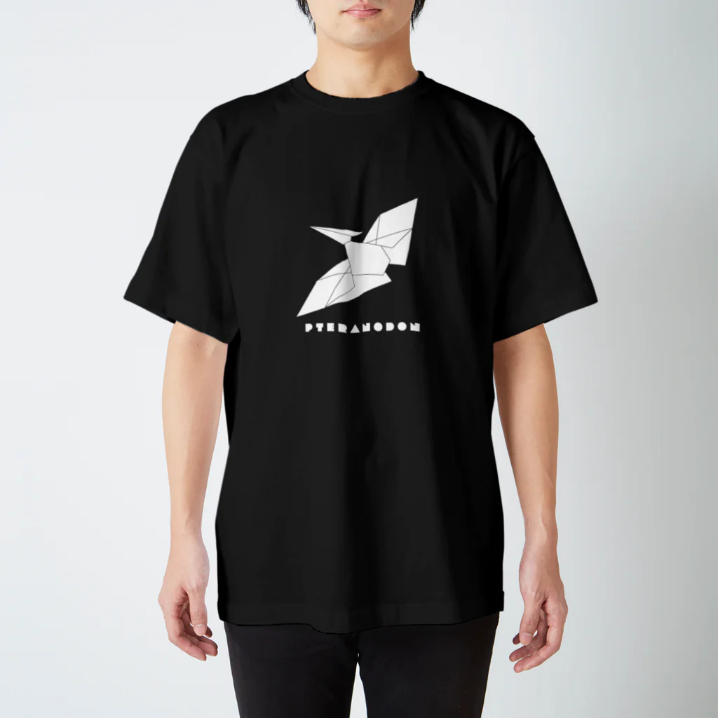 【恐竜】JURASSIC DESIGNINGの恐竜／プテラノドン スタンダードTシャツ