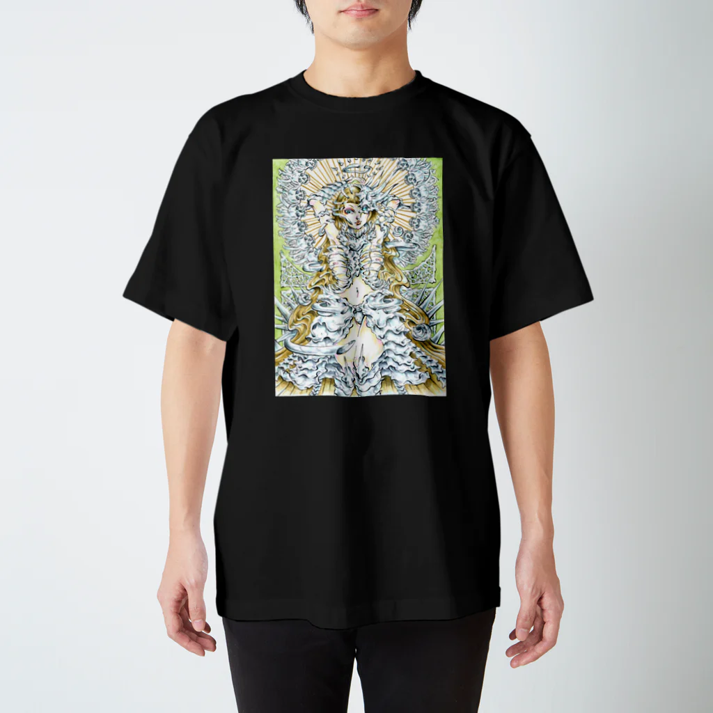 ✙水✙のスカルアバター Regular Fit T-Shirt