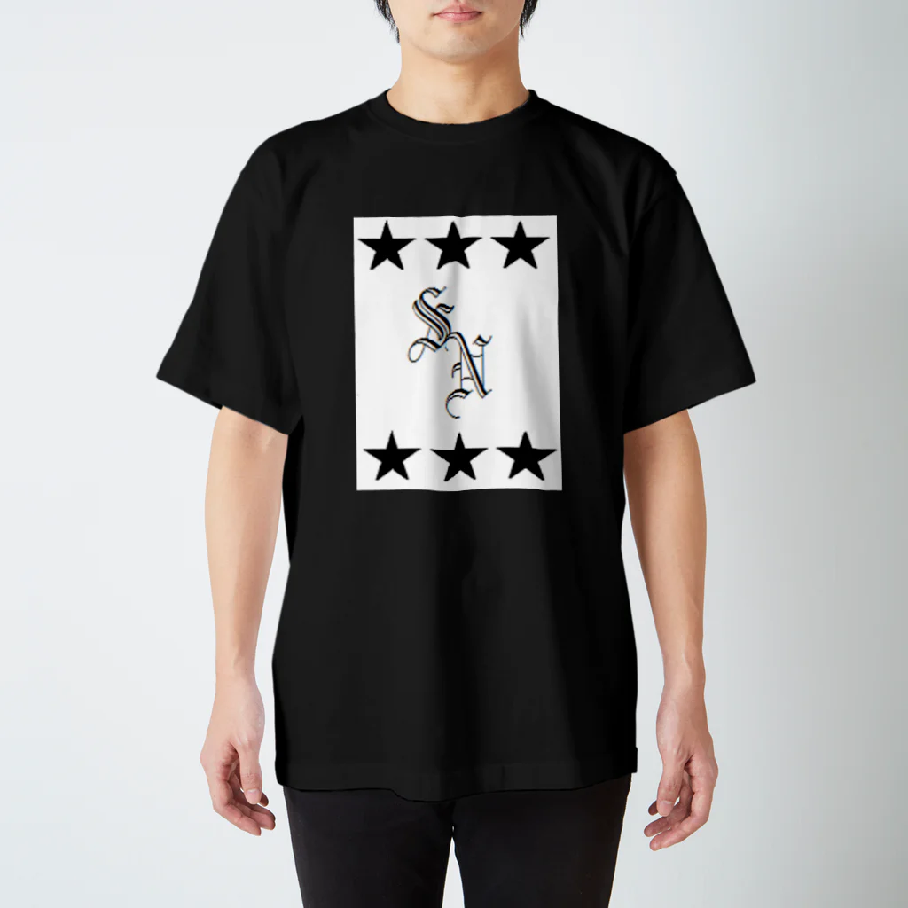 ゆーちゃんの愛のかたちのイニシャルSN Regular Fit T-Shirt