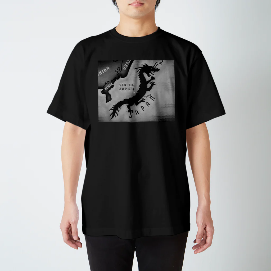 1Parcelの龍　龍国日本 スタンダードTシャツ