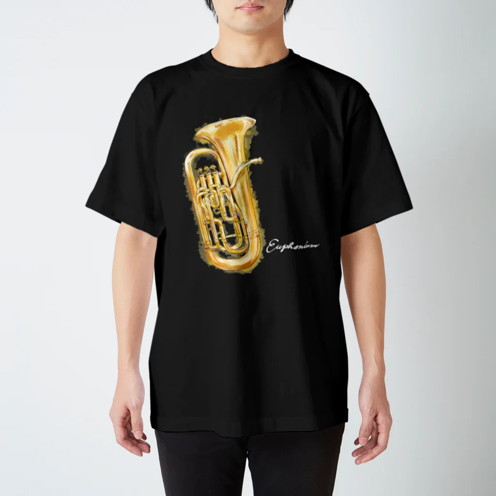 Kayo_ootsuyamaのユーフォニアム（BLACK） スタンダードTシャツ