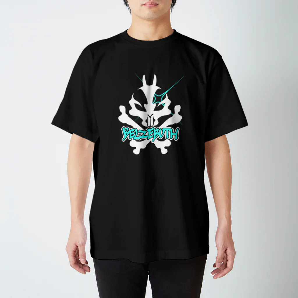 YAGUshopの蝿の王ロゴ-白 Regular Fit T-Shirt