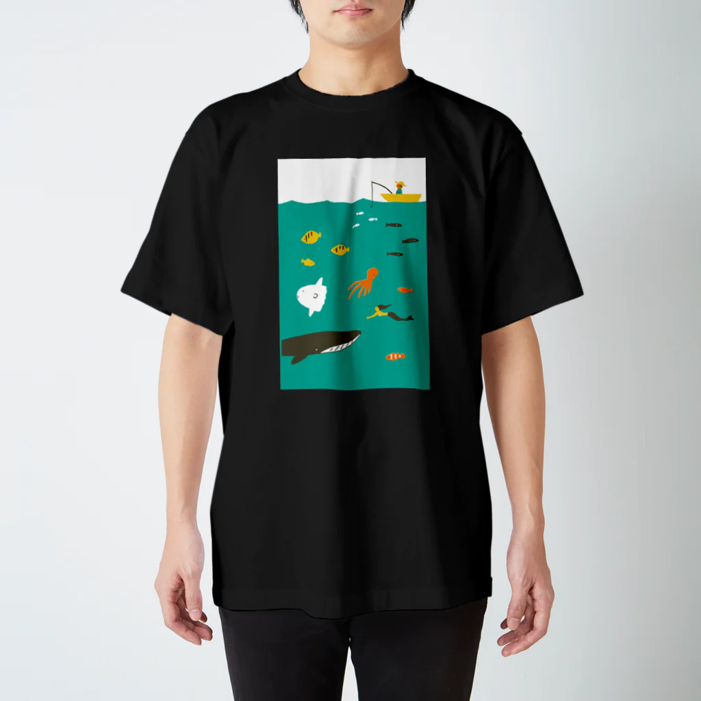 tek_toysの海 Regular Fit T-Shirt