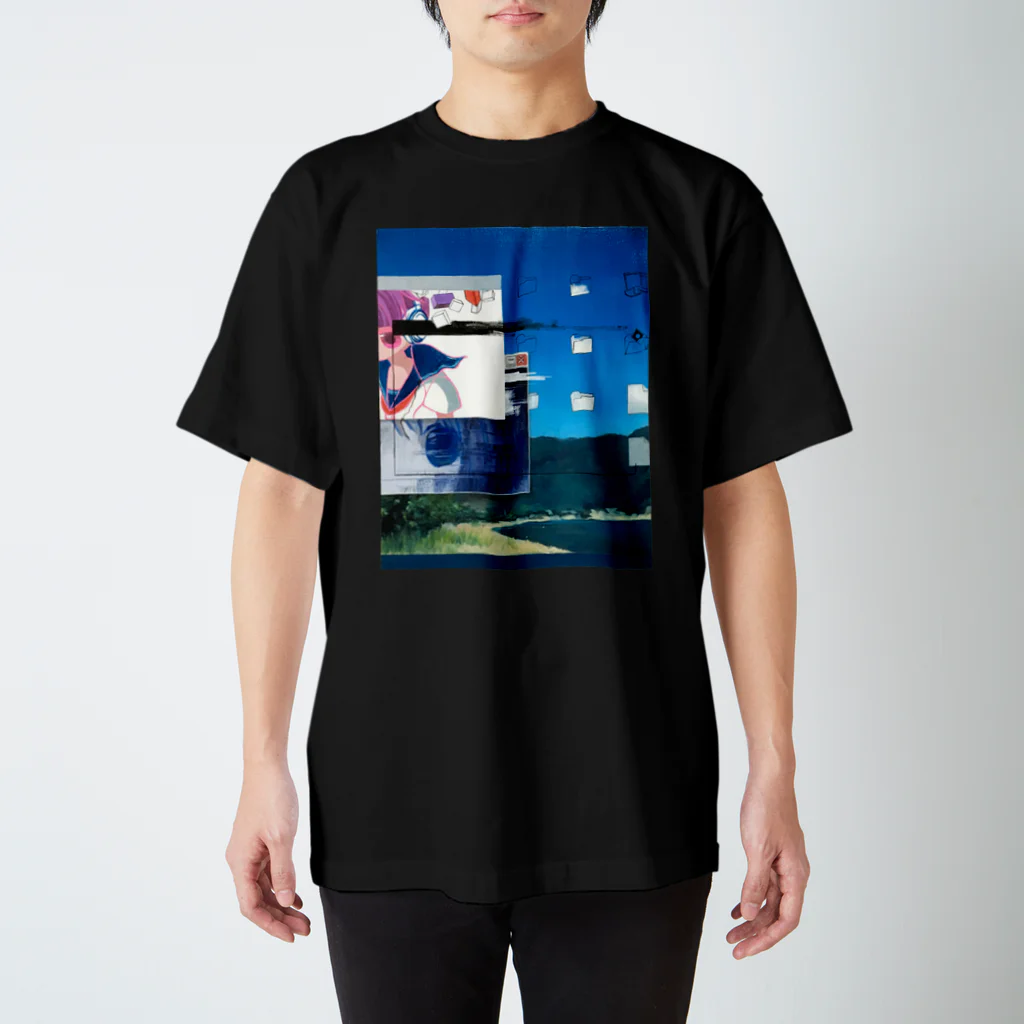 サワダモコ Moco SawadaのOn The Desktop Regular Fit T-Shirt