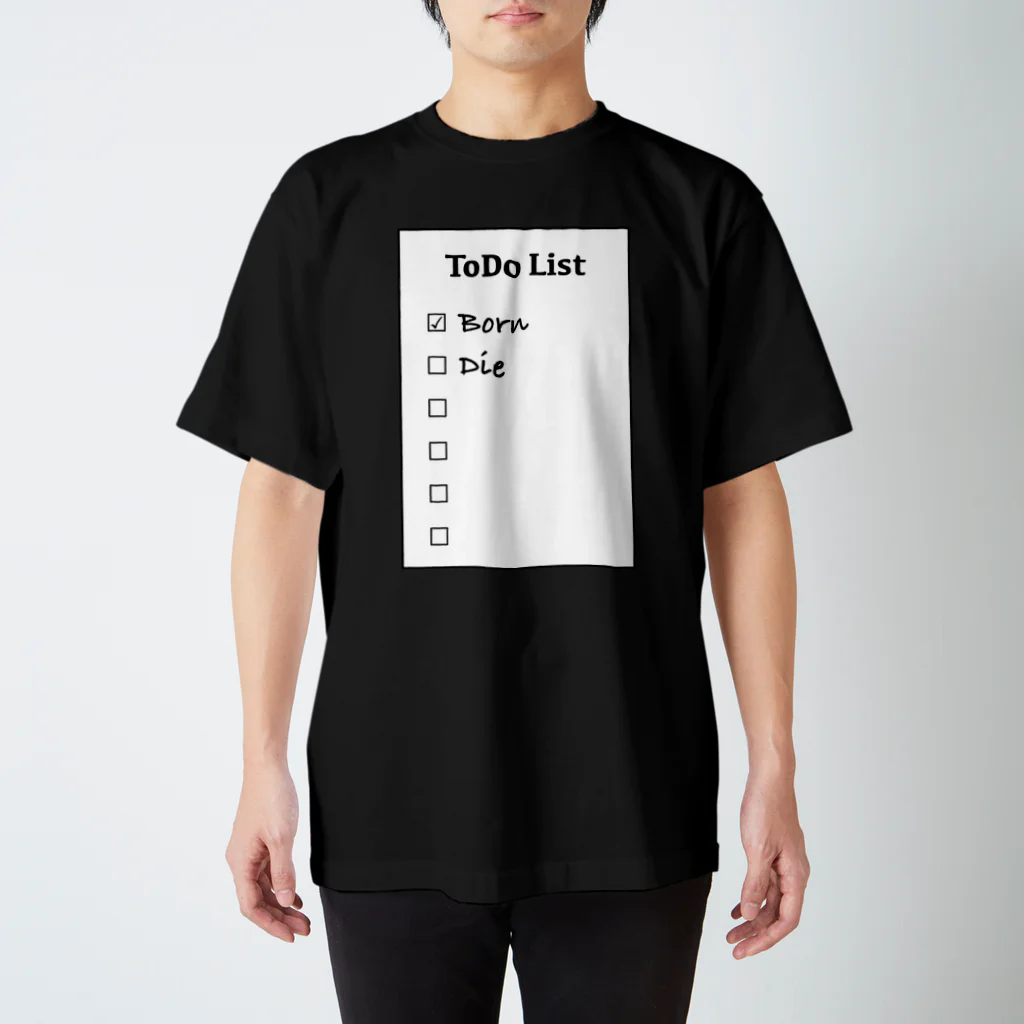 vkdb.jp（ブイケーデービー）のToDoList スタンダードTシャツ