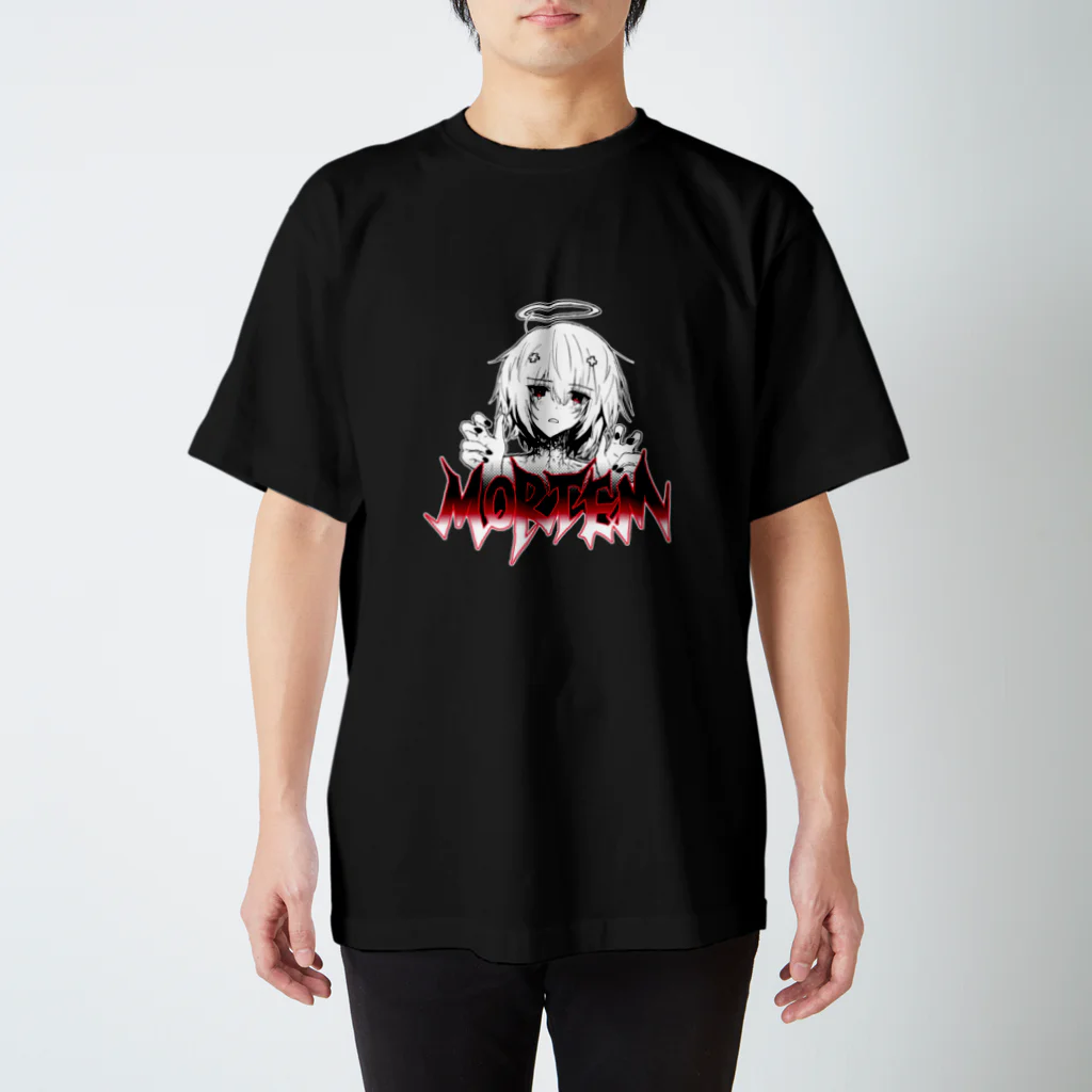 月刊自殺通信のMORTEM スタンダードTシャツ