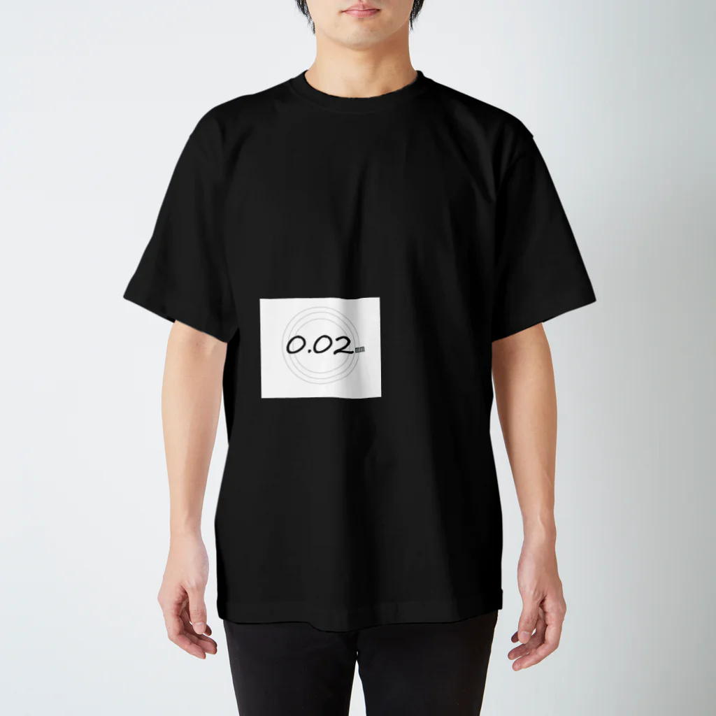 0.02mmの0.02 スタンダードTシャツ