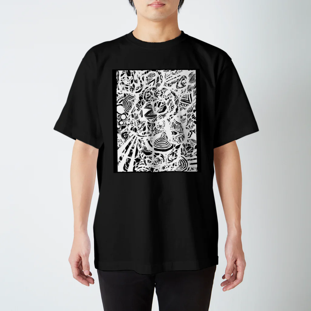 六のdst_wh スタンダードTシャツ