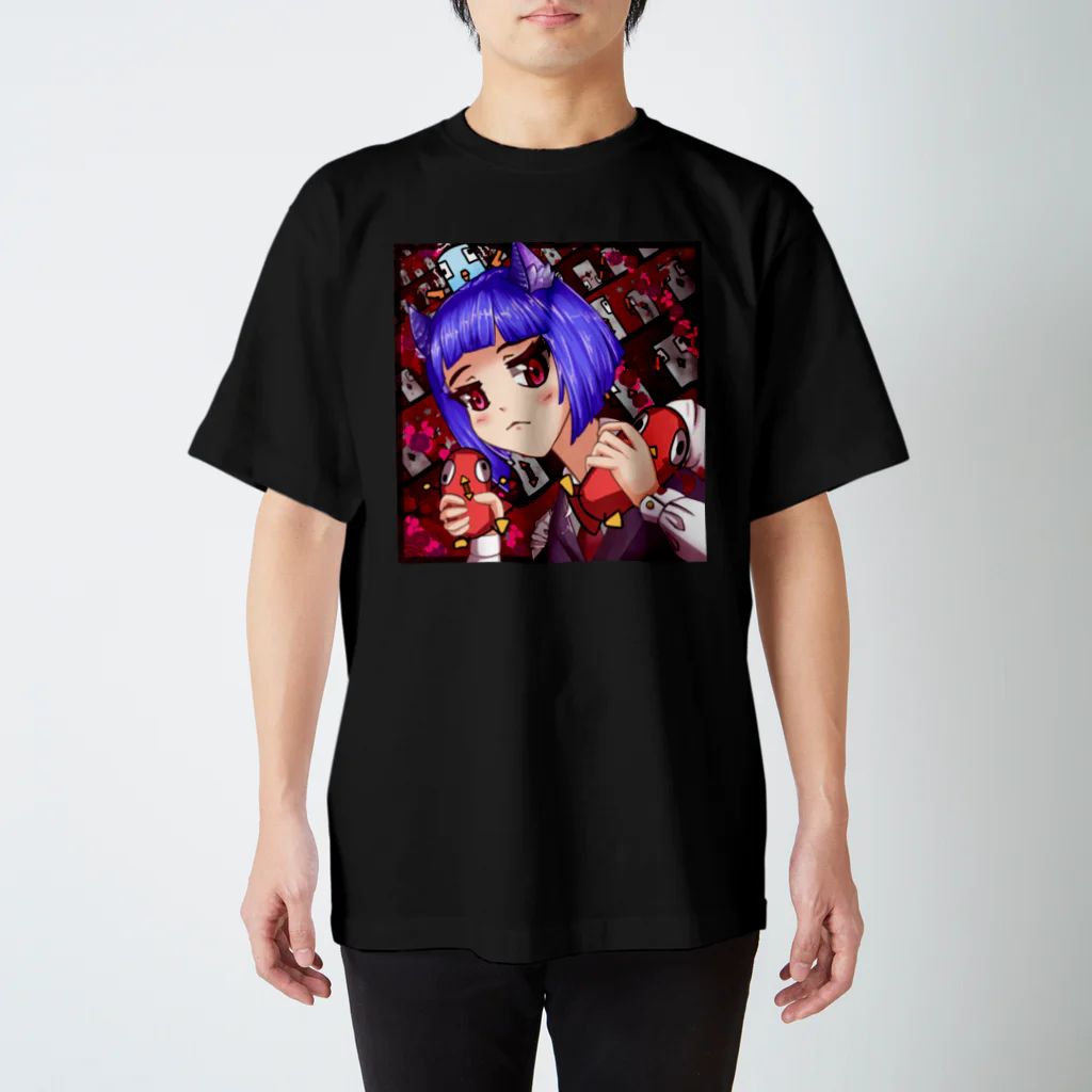 EXPigeonのBird Salute MEGAMI! スタンダードTシャツ