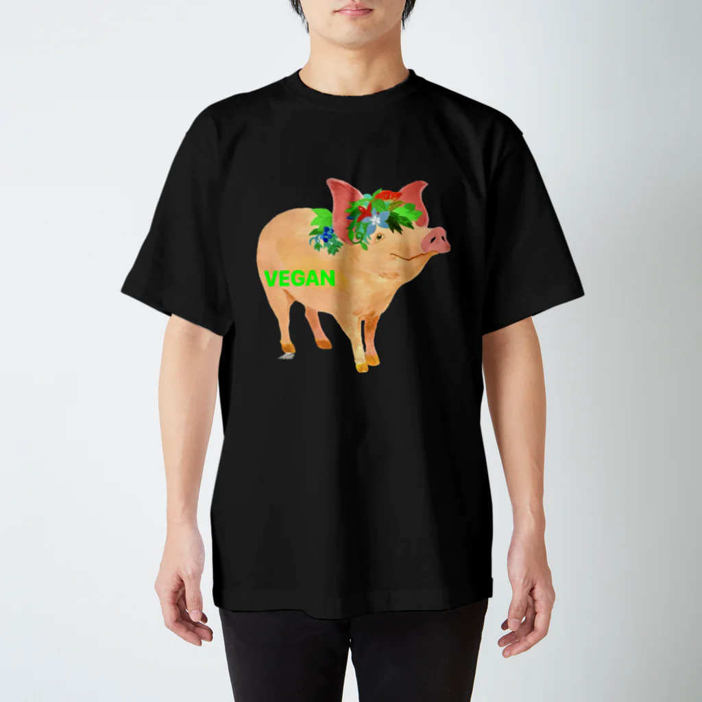 MIZのぶたつん Regular Fit T-Shirt