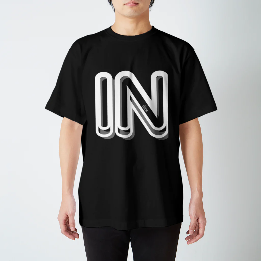 smokingのINでかblack Regular Fit T-Shirt