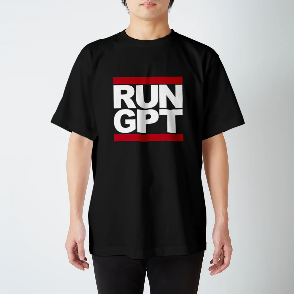 Geeky Parody TeeのRUN-GPT スタンダードTシャツ