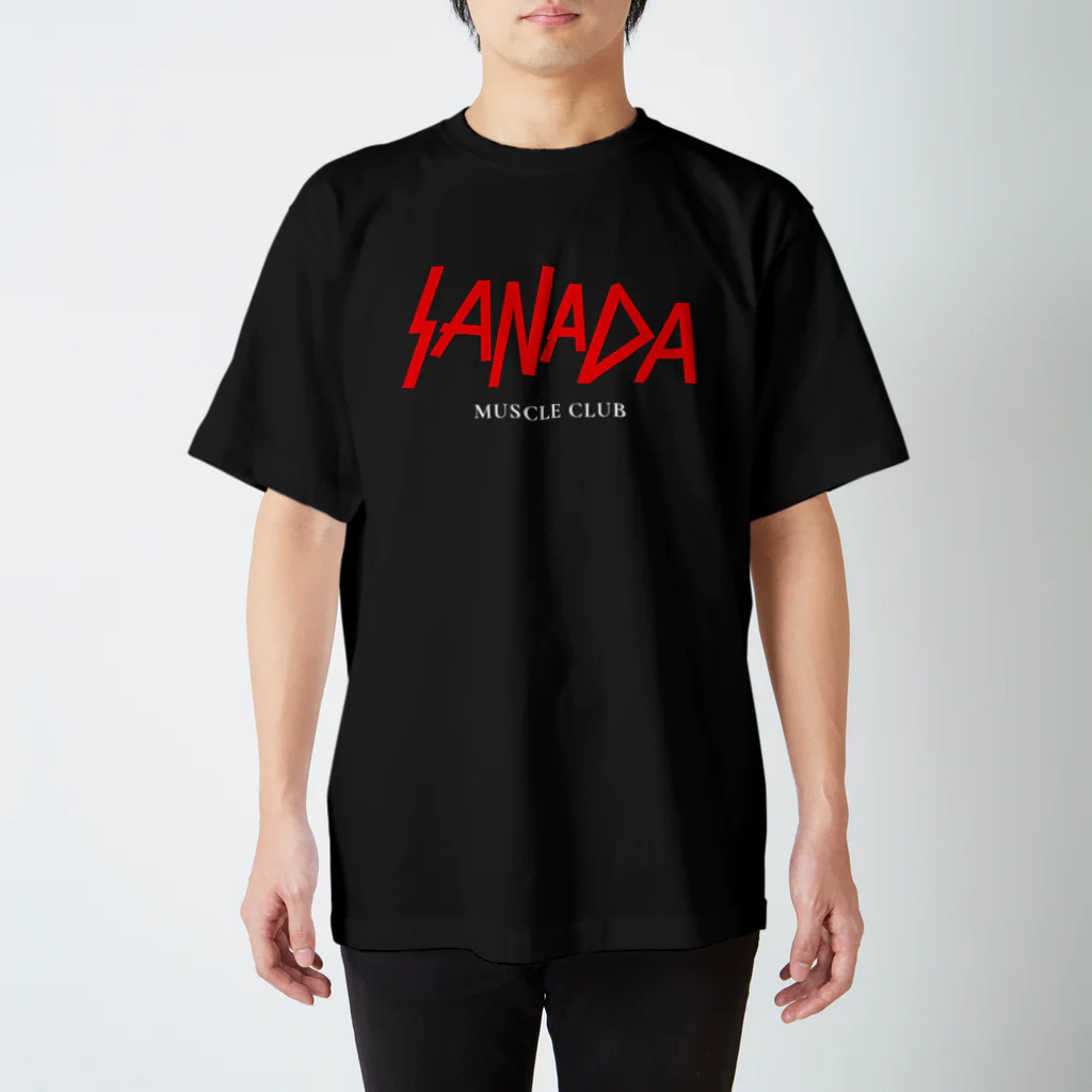 LEFTMADE CLOTHING STOREのsanada muscle club osaka Regular Fit T-Shirt