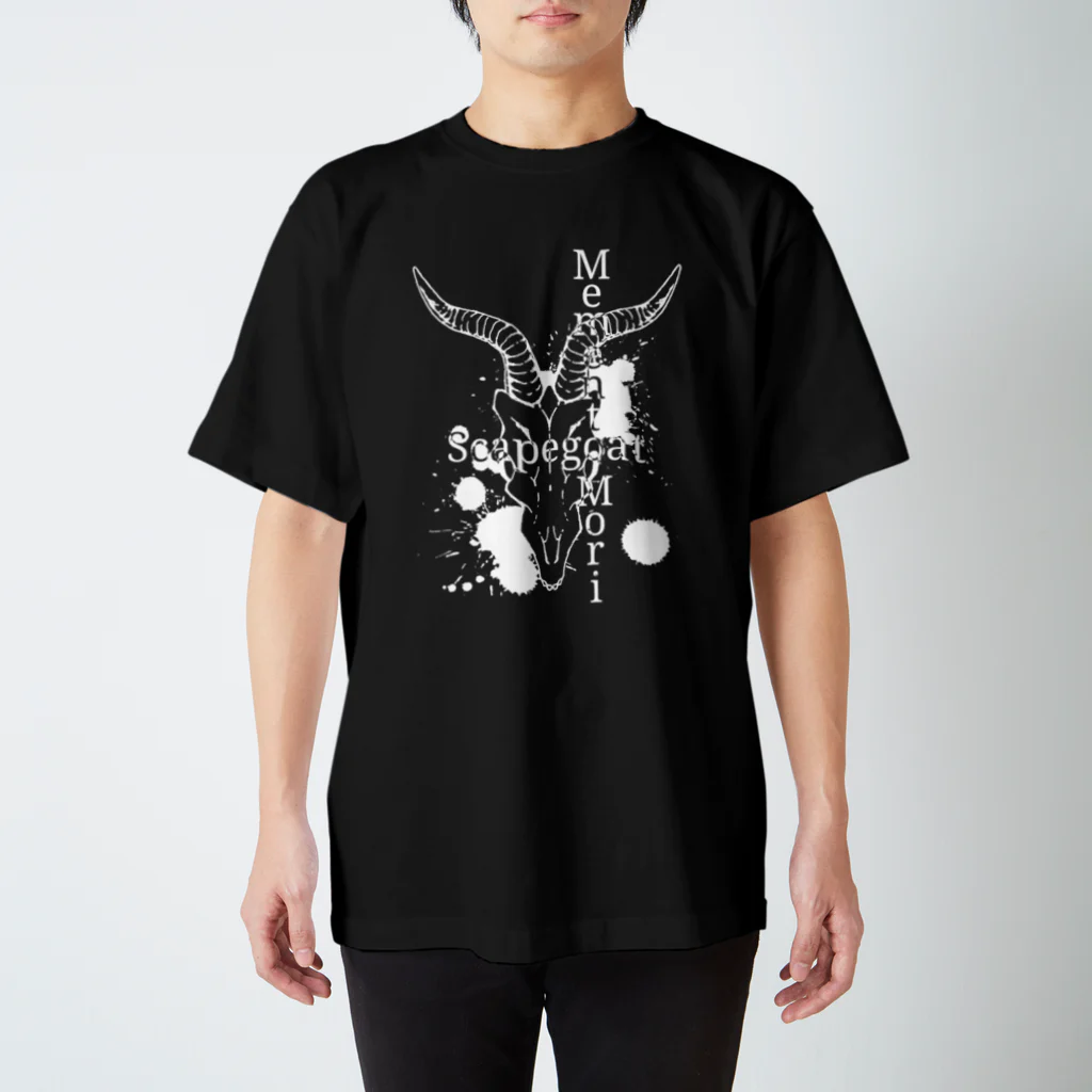 ScapegoatのScapegoat-Memento Mori Regular Fit T-Shirt