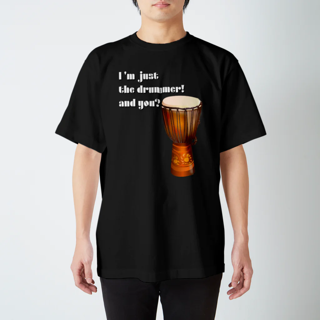 『NG （Niche・Gate）』ニッチゲート-- IN SUZURIのI'm Just The Drummer And You?（JMB） Regular Fit T-Shirt