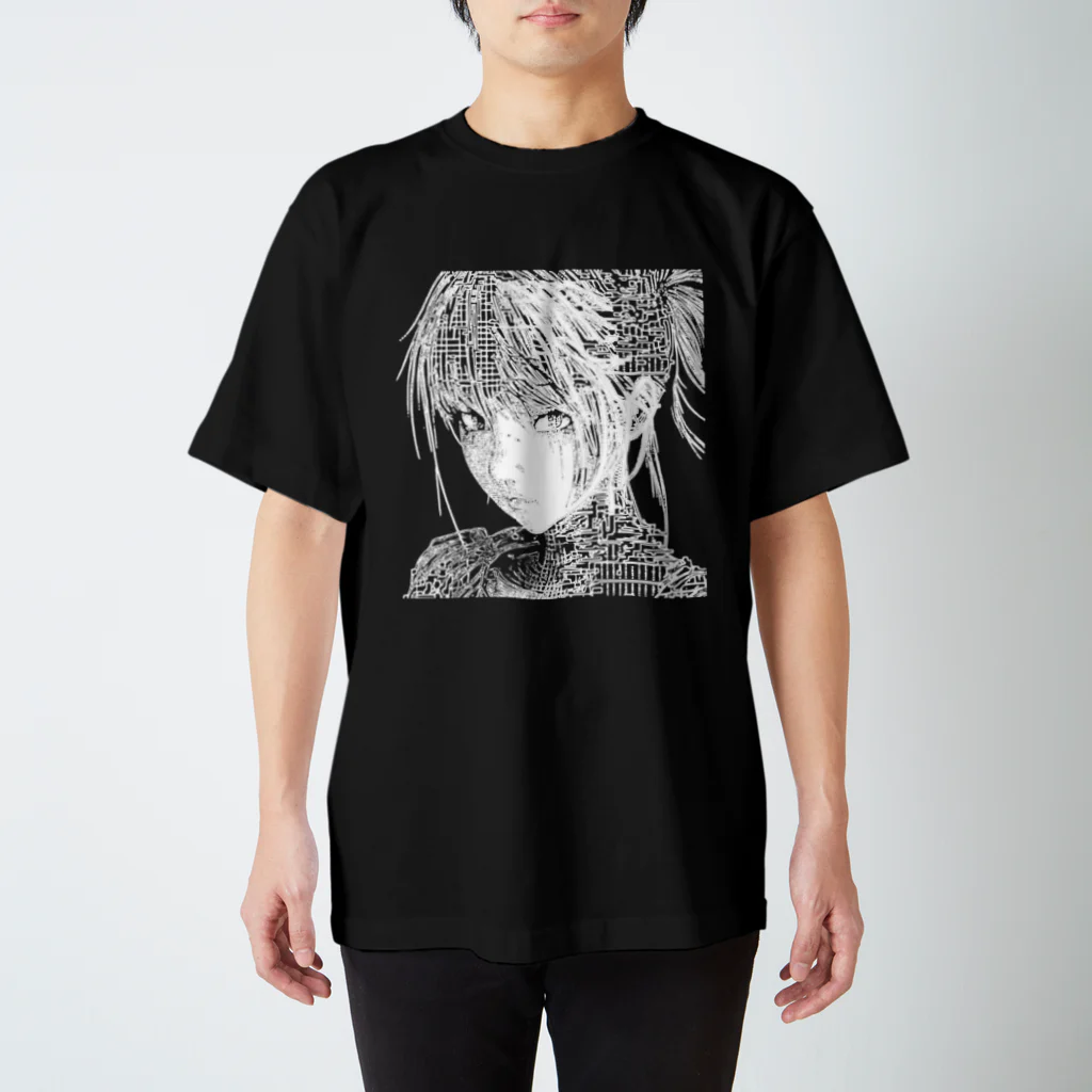 AiDesignのWoman in Metaverse Regular Fit T-Shirt