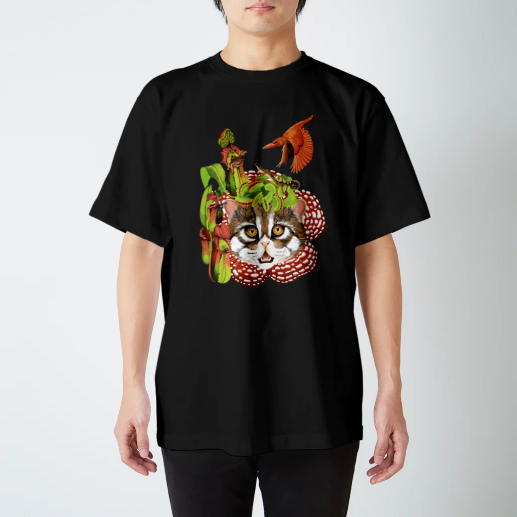 OJIKのマレーヤマネコ スタンダードTシャツ