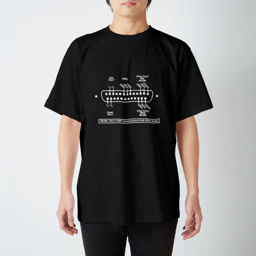 UserFukuのINCOM TALLY PGM ピンアサイン スタンダードTシャツ