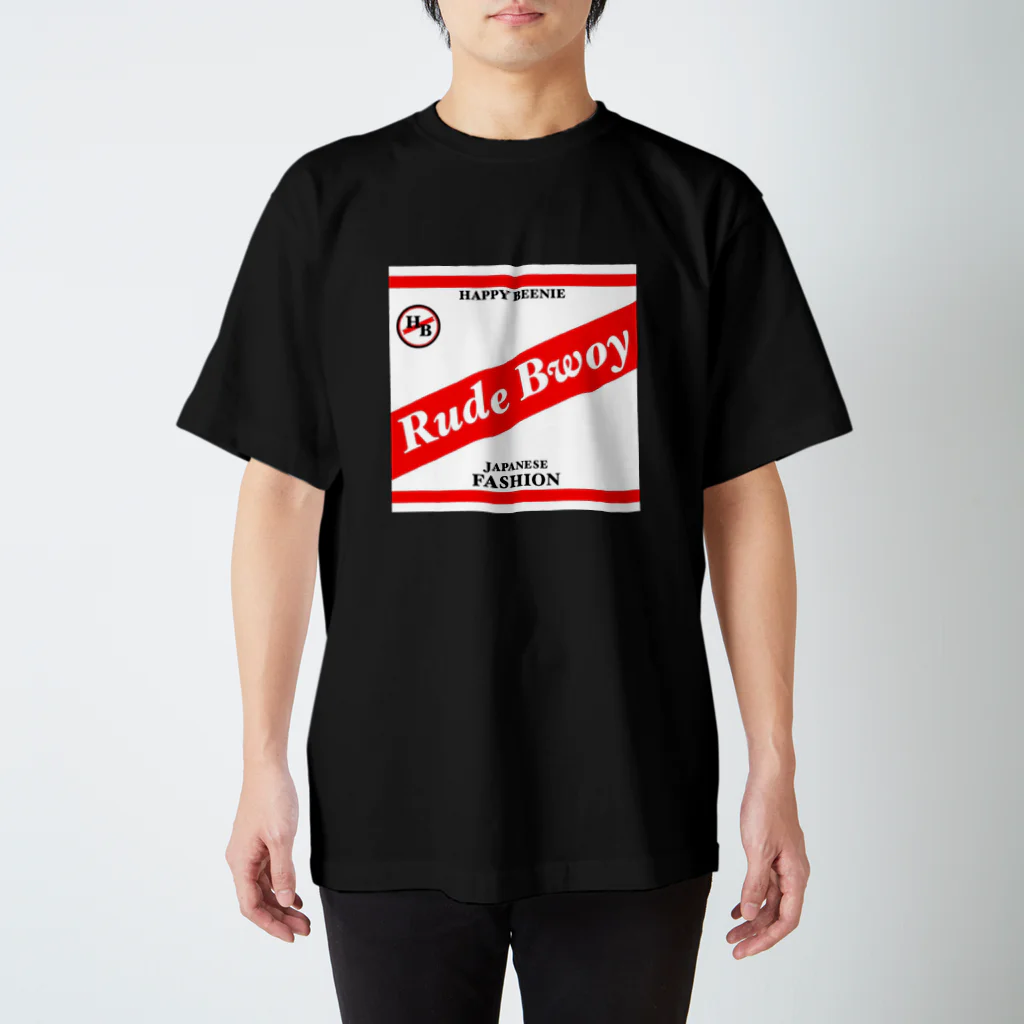 Happy Beenieのrudebwoy スタンダードTシャツ