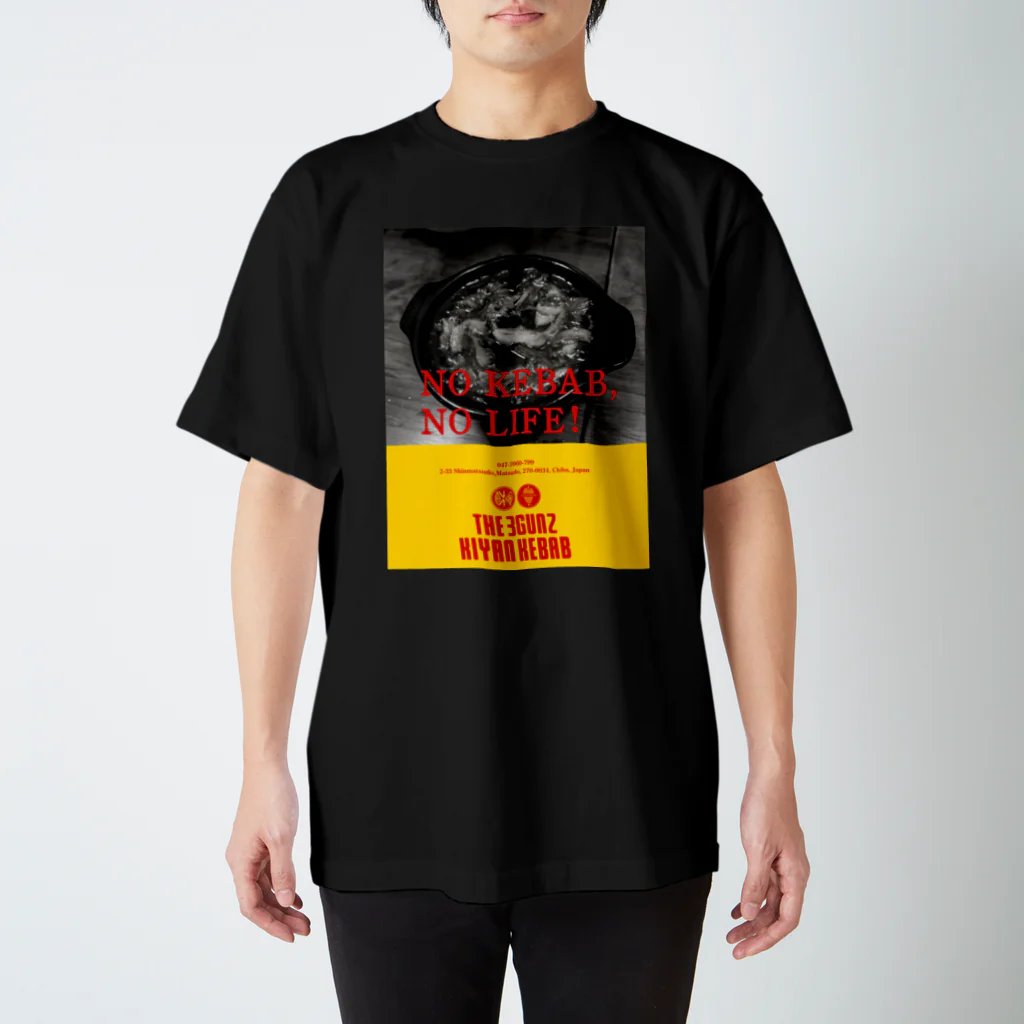 BlackRedCheeZのThe3Gunz／NKNL.other colors Regular Fit T-Shirt